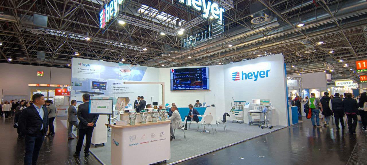从Schwerin到Düsseldorf， 百年heyer强势亮相MEDICA